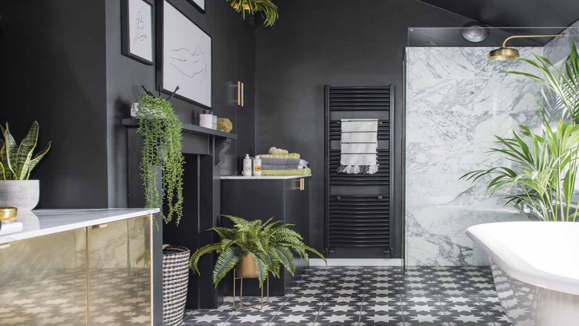 Những cây để trồng trong phòng tắm