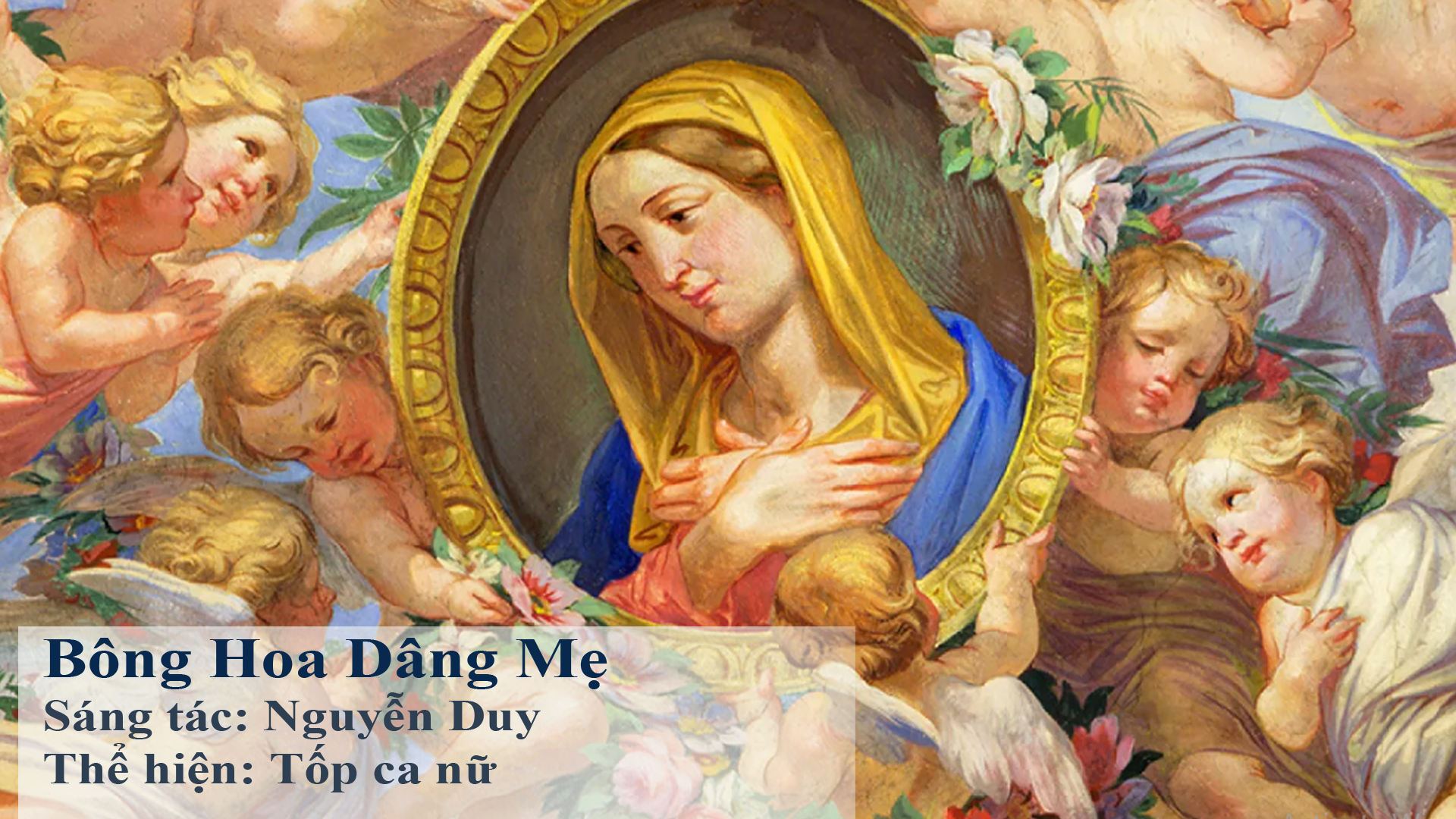 Bông Hoa Dâng Mẹ – Nhạc và lời cùng PDF