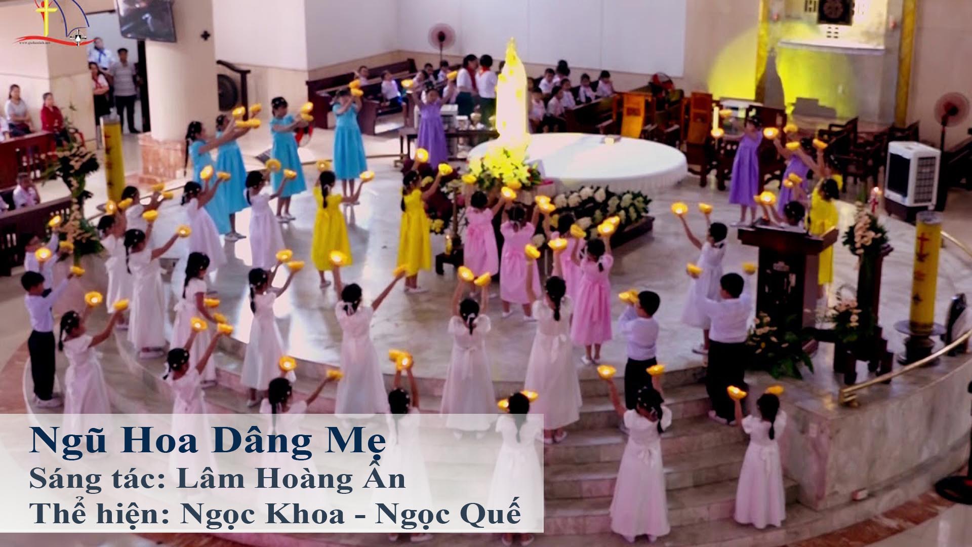 Ngũ hoa dâng Mẹ – Nhạc và lời cùng file PDF