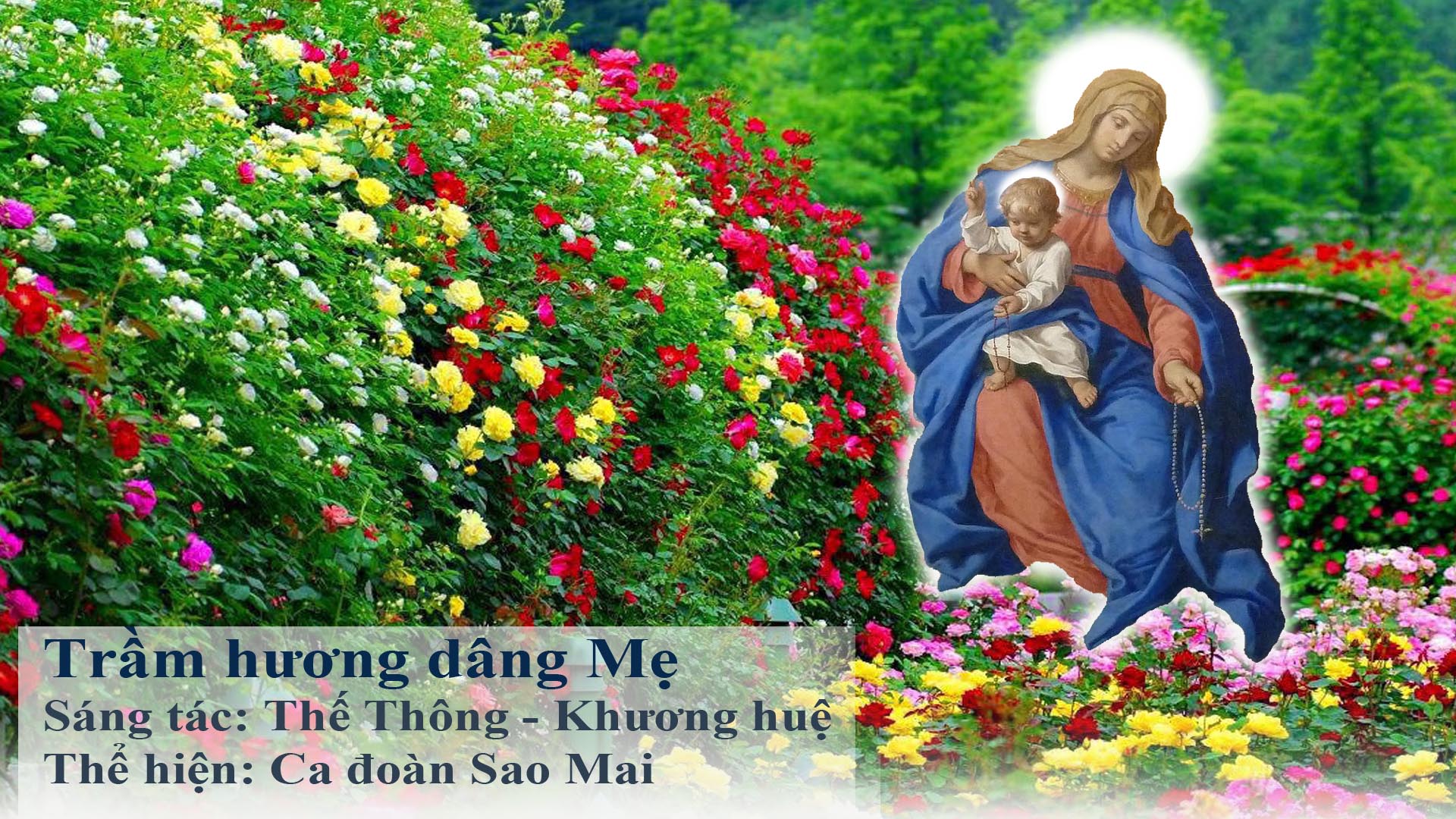 Trầm hương dâng Mẹ – Lời bài hát và file PDF